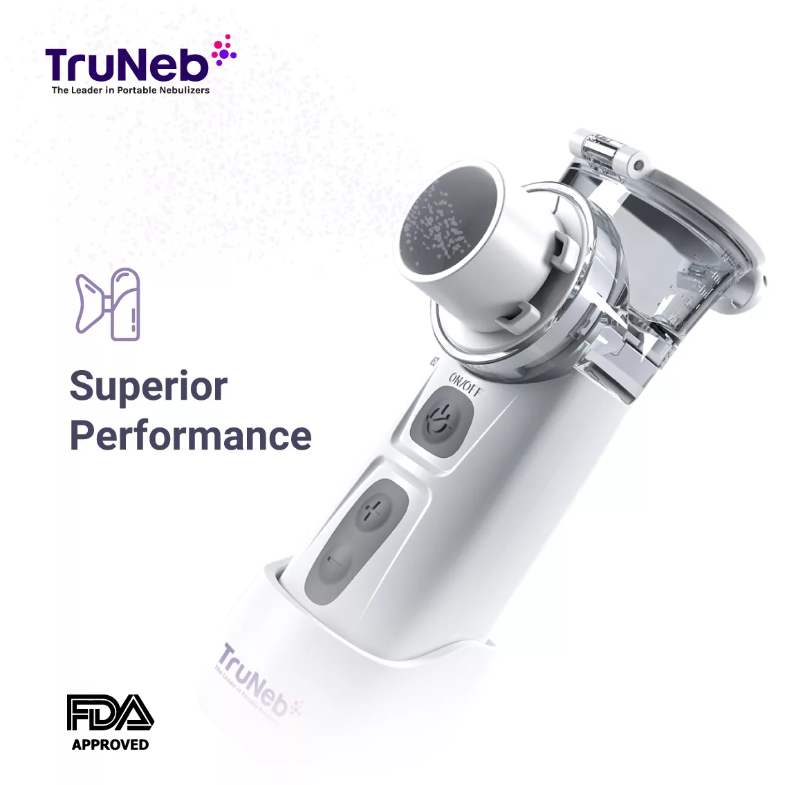 Portable Nebulizer For Breathing Problems, Handheld Nebulizer For Kids And Adults, Small Nebulizer Machine With Self-Clean Mode For Home Use