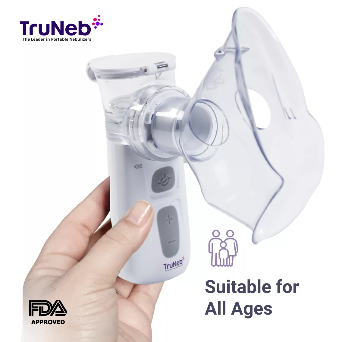 Portable Nebulizer For Adults And Kids, Accessory Device Intended For Single-Patient Use,Mini Handheld Nebulizer With Mouthpiece