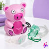 TruNeb™ Piggy Pediatric Compressor Nebulizer with accessories